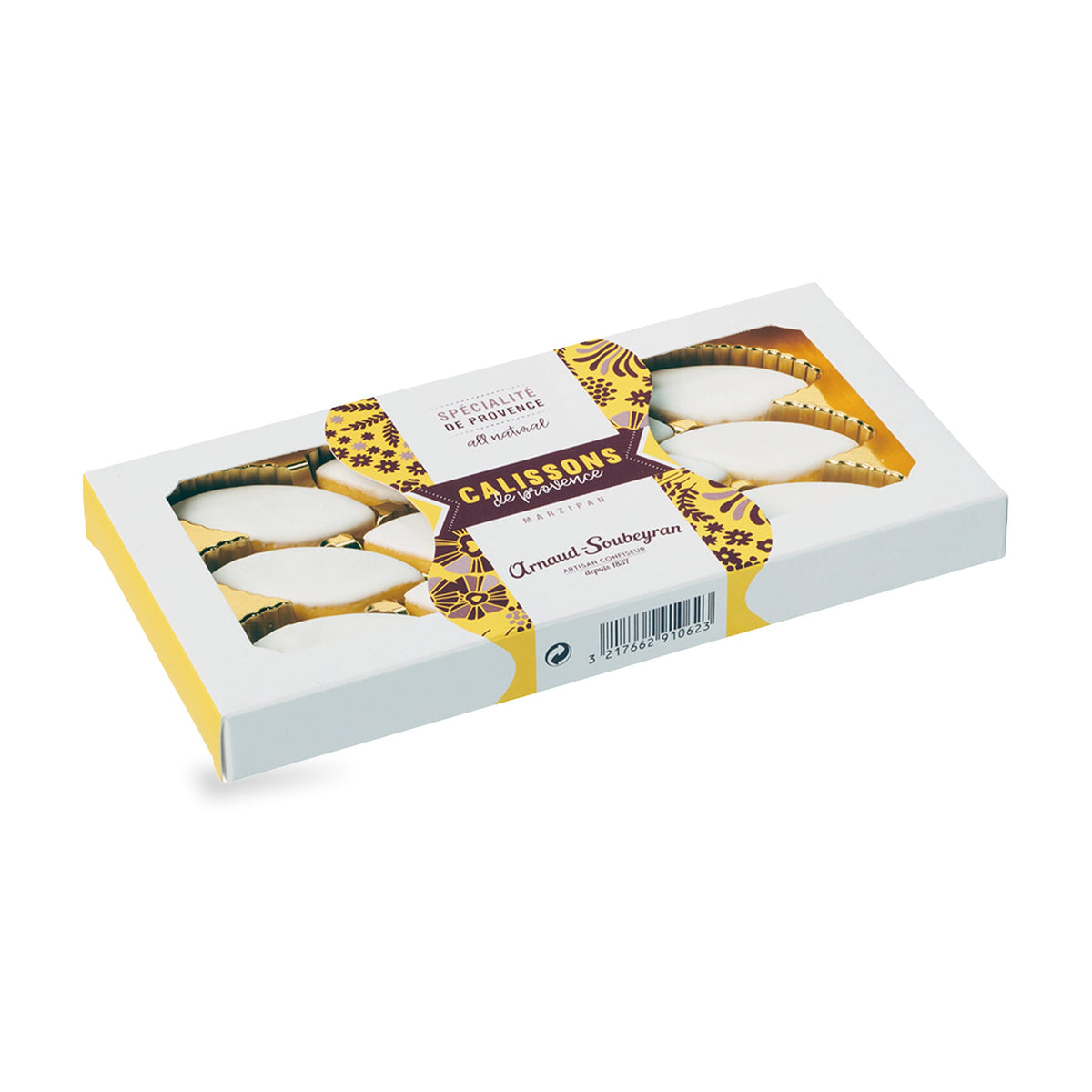 Calissons traditionnels d’Arnaud Soubeyran, coffret de 140 g