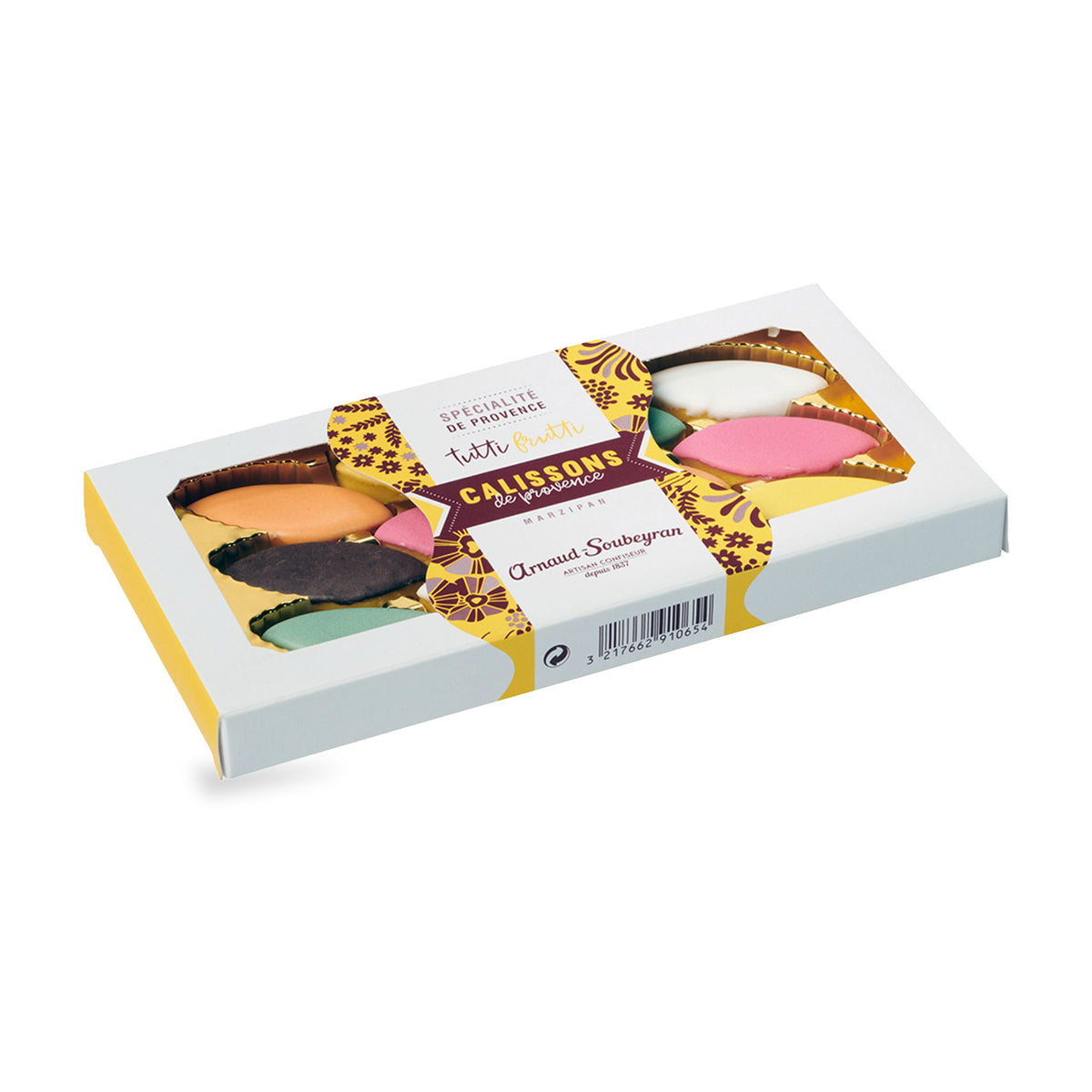 Calissons tutti frutti d’Arnaud Soubeyran, coffret de 140 g