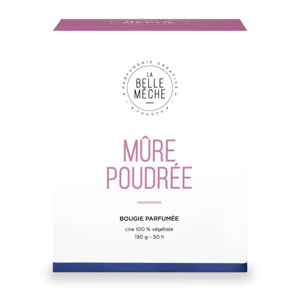 Blackberry Musk Candle by La Belle Mèche, 190 g