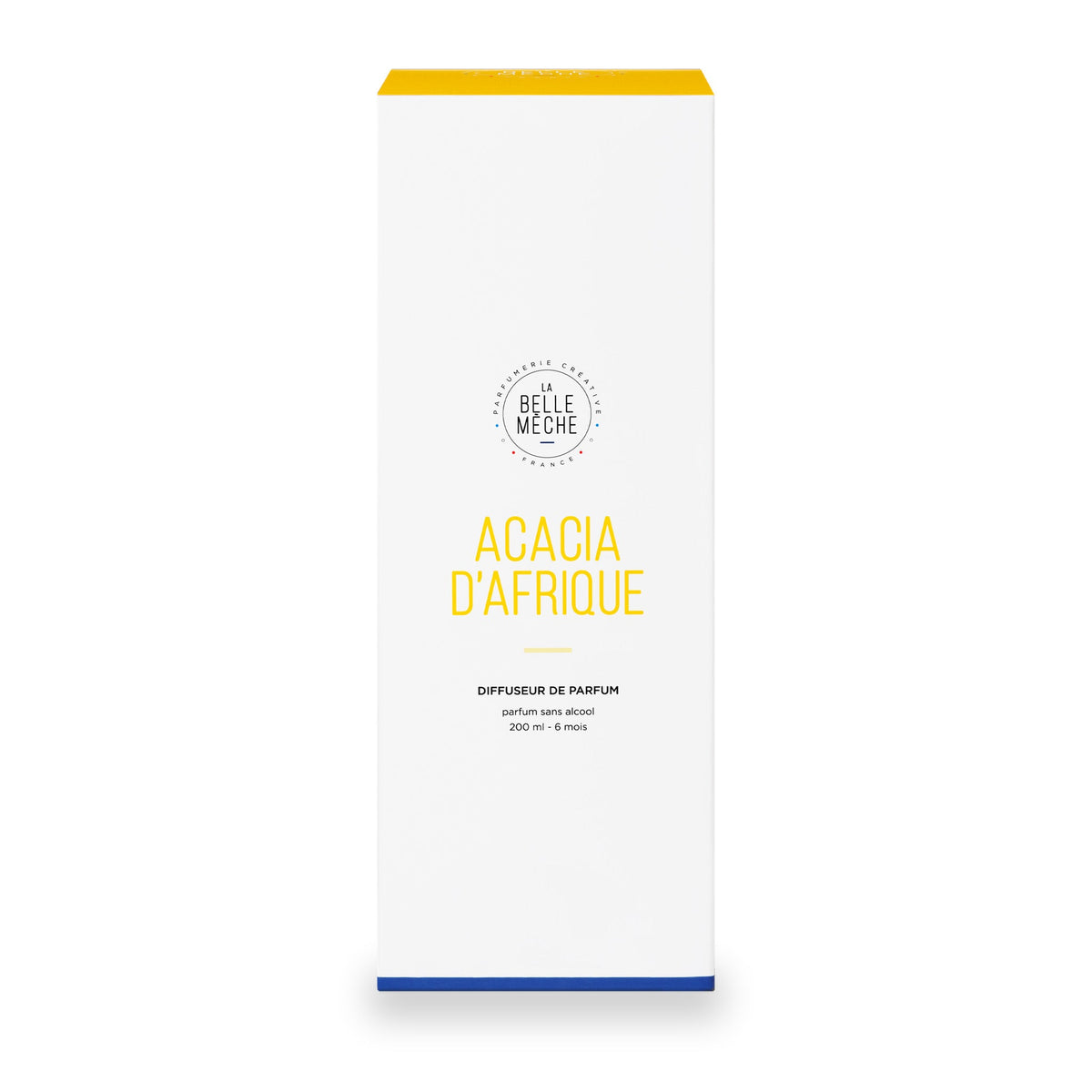 African Acacia Reed Diffuser by La Belle Mèche, 200 ml glass jar, second view