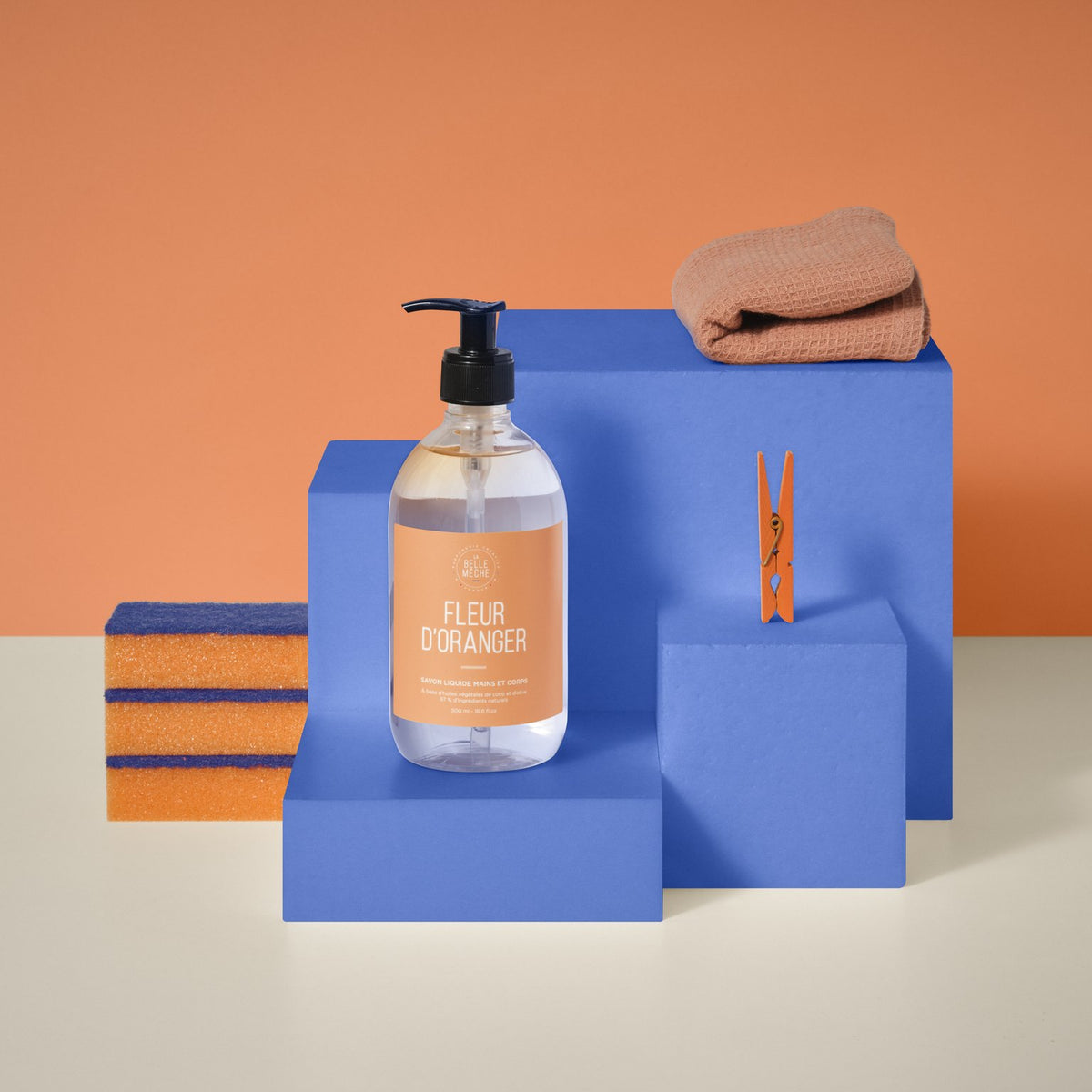 La Belle Mèche Orange Blossom liquid hand and body soap