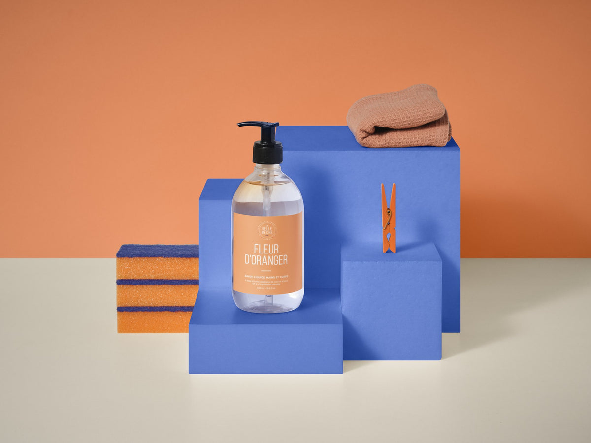 La Belle Mèche Orange Blossom liquid hand and body soap
