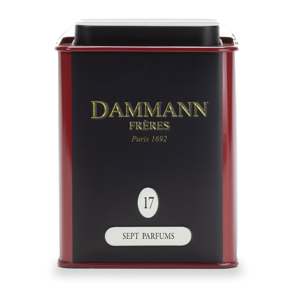 Thé 7 Parfums N°17 de Dammann Frères, boîte métal de 100 g
