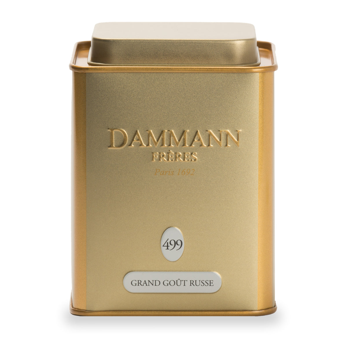 Thé Grand Goût Russe de Dammann Frères, boîte métal de 100 g