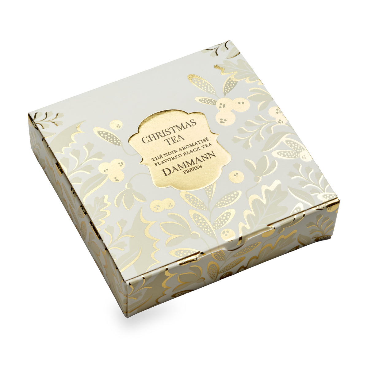 Christmas Tea de Dammann Frères, étui blanc et doré de 6 sachets