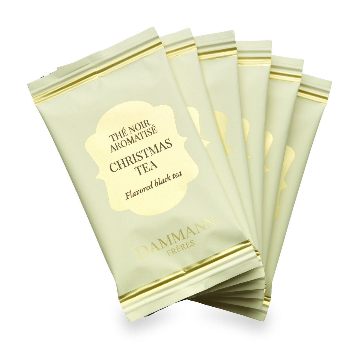 Christmas Tea de Dammann Frères, sachets suremballés individuellement