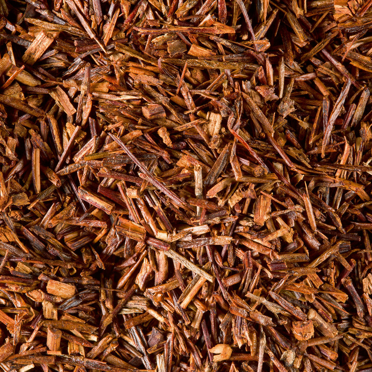Gros plan sur le rooibos en vrac Rooibos Cederberg bio de Dammann Frères