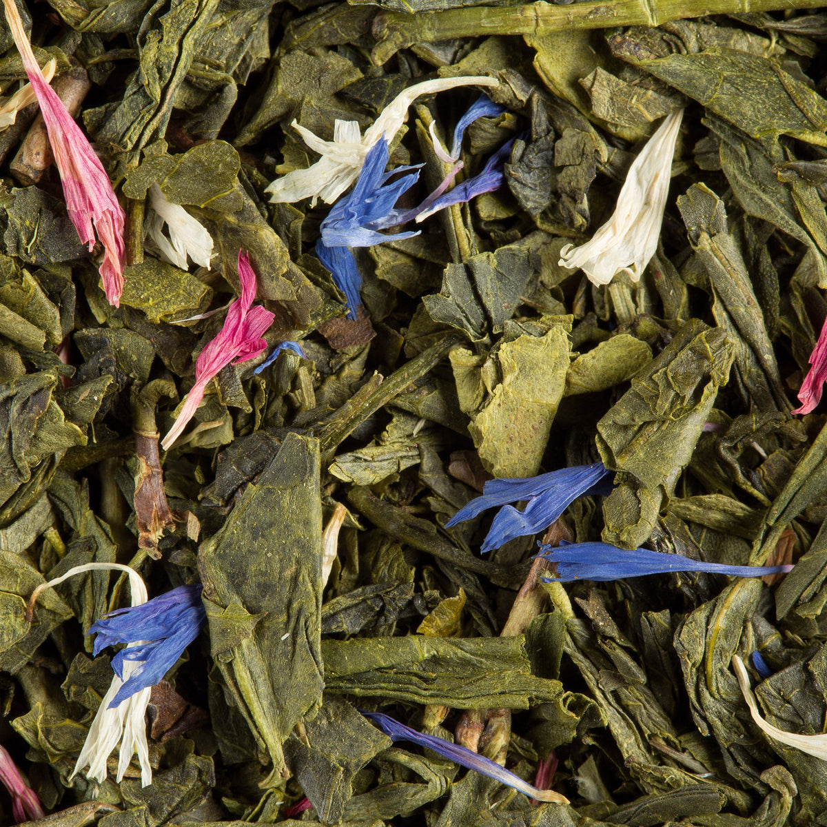 Close-up of L'Ôriental loose-leaf tea by Dammann Frères