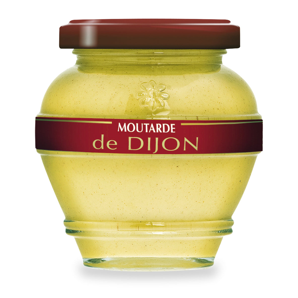 Moutarde de Dijon du Domaine des Terres Rouges, pot en verre de 200 g
