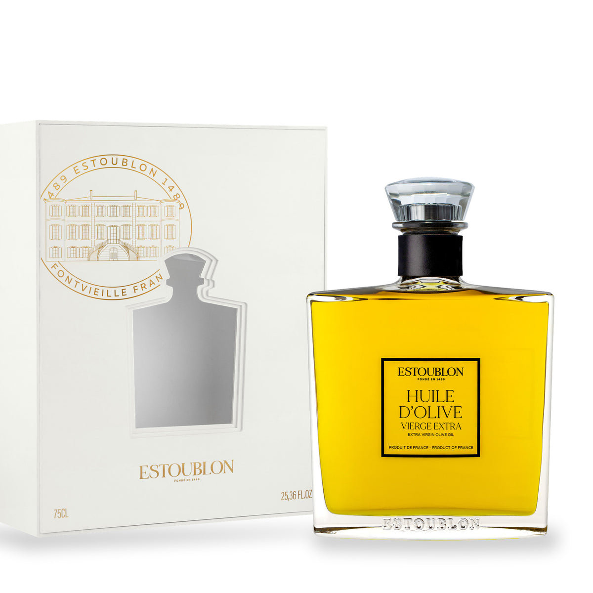 Huile d’olive Couture d’Estoublon, bouteille en verre de 750 ml
