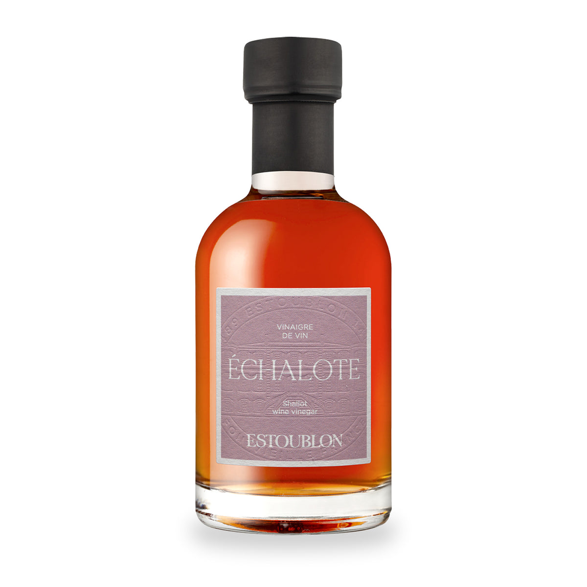Vinaigre à l’échalote d’Estoublon, bouteille en verre de 200 ml