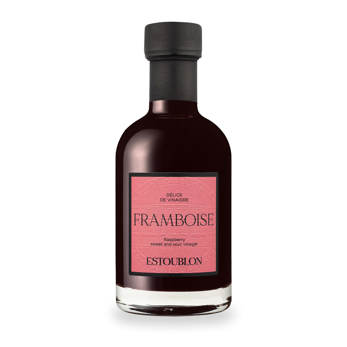 Raspberry Vinegar by Estoublon, 200 ml glass bottle