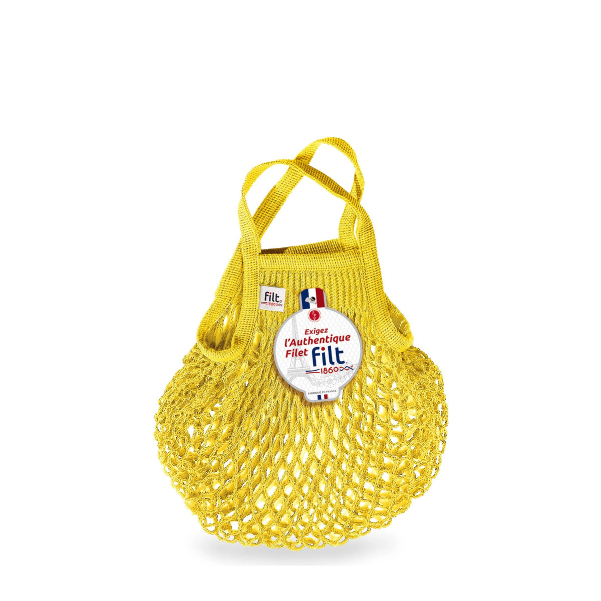 Yellow Net Shopping Bag Small