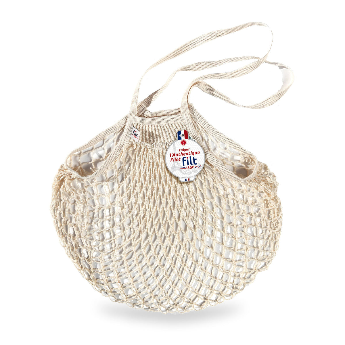 Natural Net Bag by Filt 1860 — Long Handles