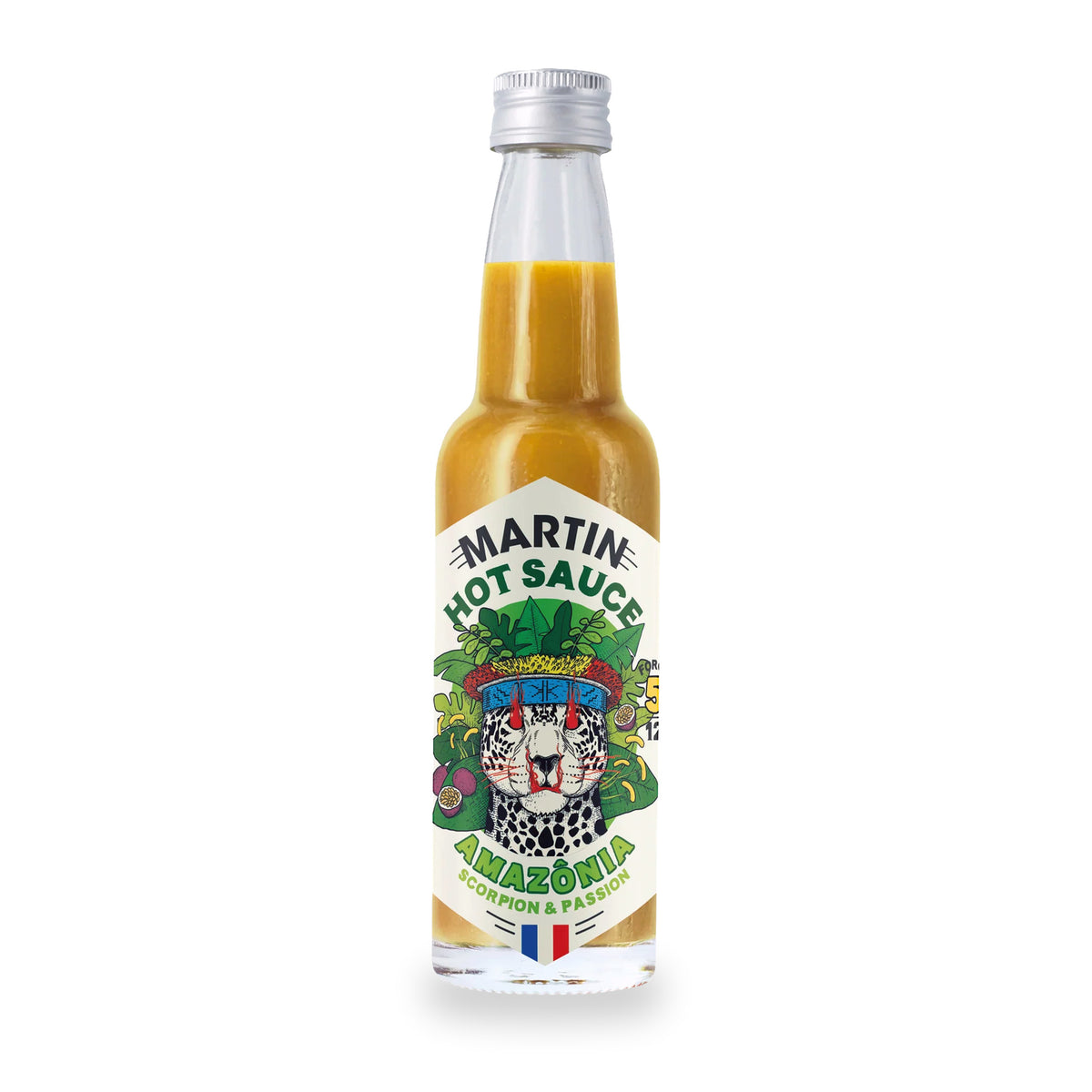 Sauce piquante Amazonia de Sauce Martin, bouteille en verre de 100 ml