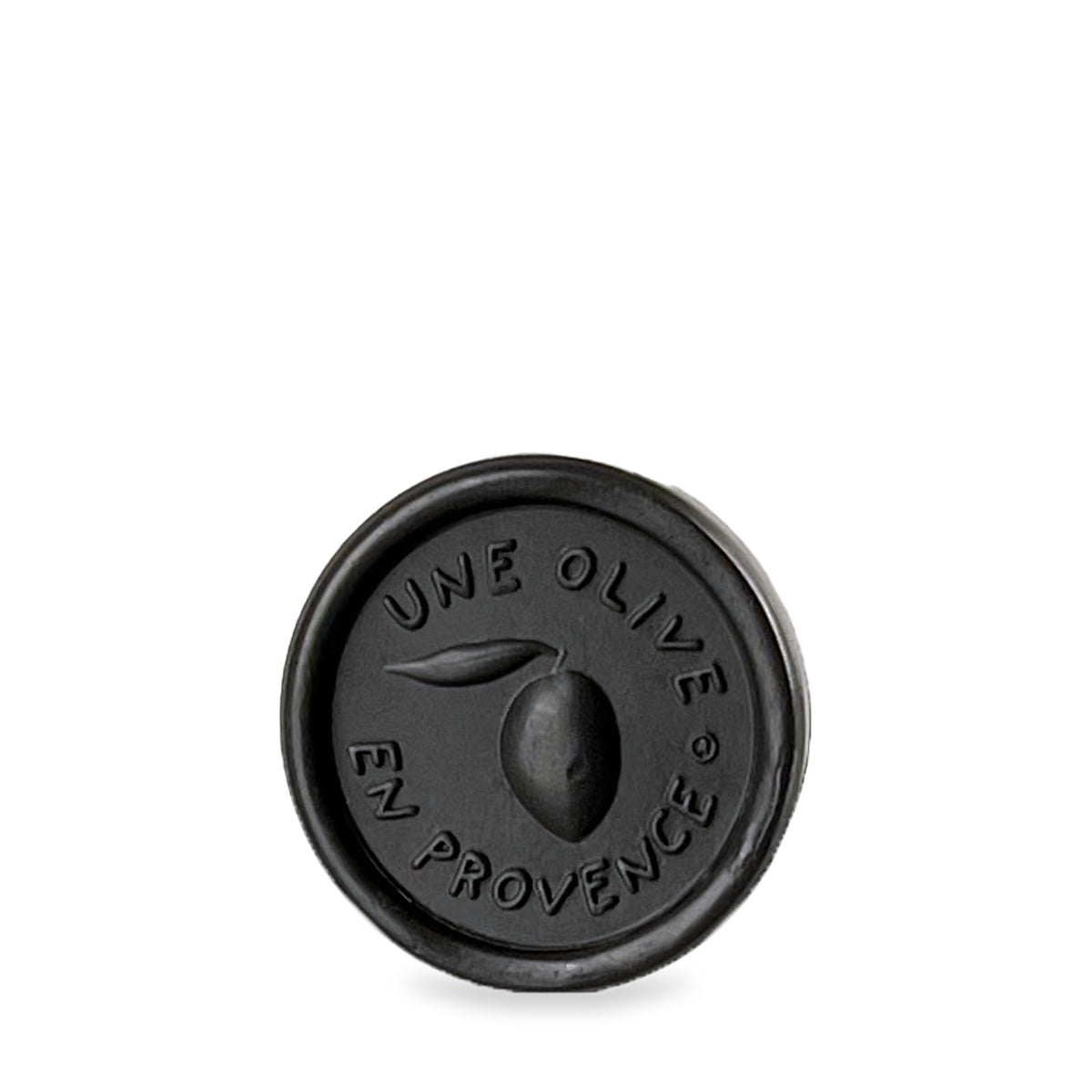 Black Soap Olive Oil Small by Une Olive en Provence, 25 g