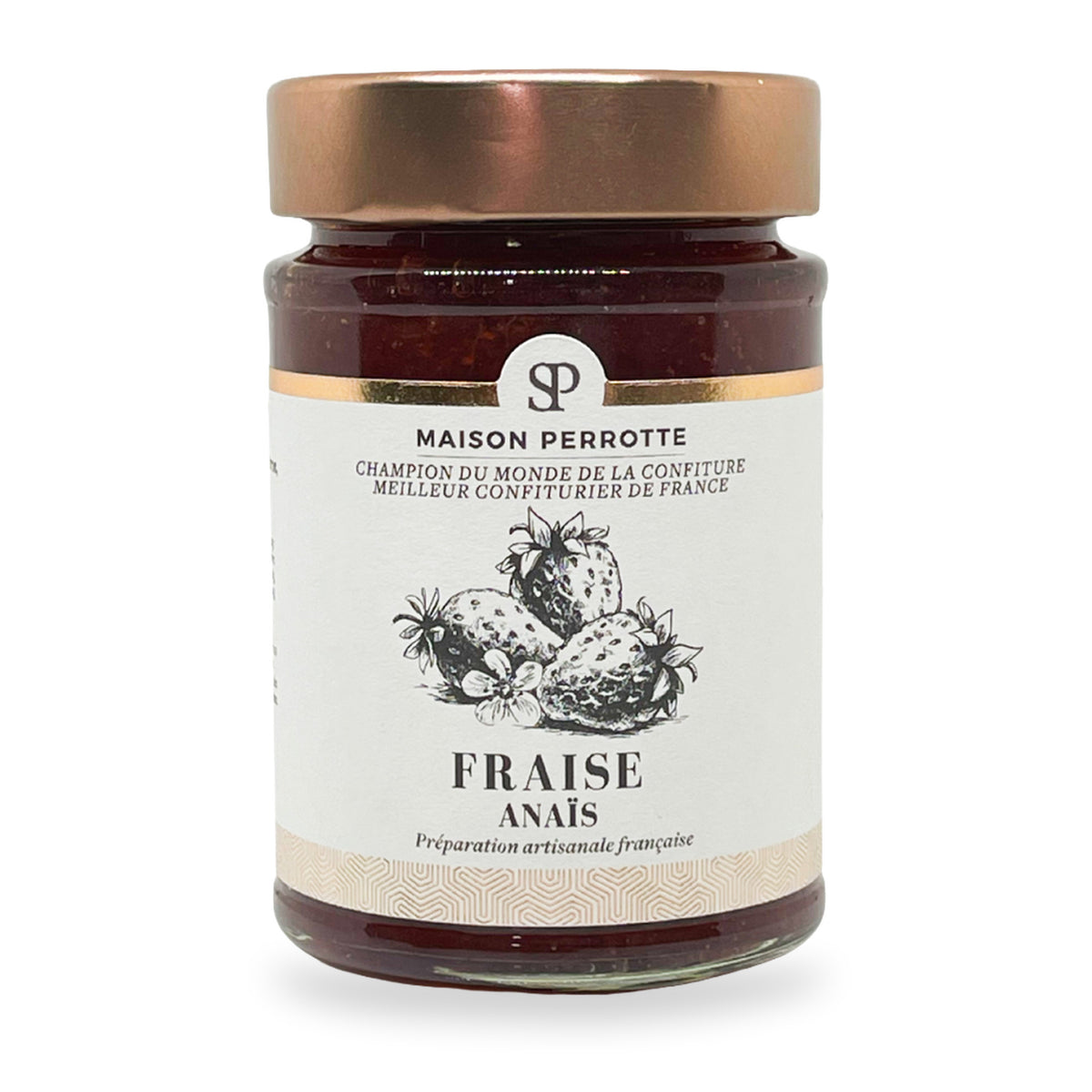 Anaïs Strawberry Jam by Maison Perrotte, glass jar