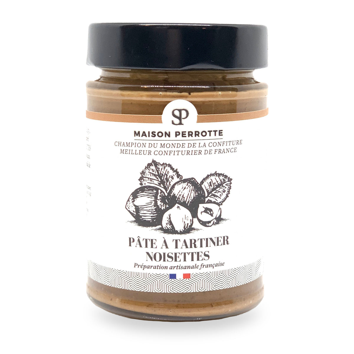 Hazelnut Spread by Maison Perrotte, glass jar