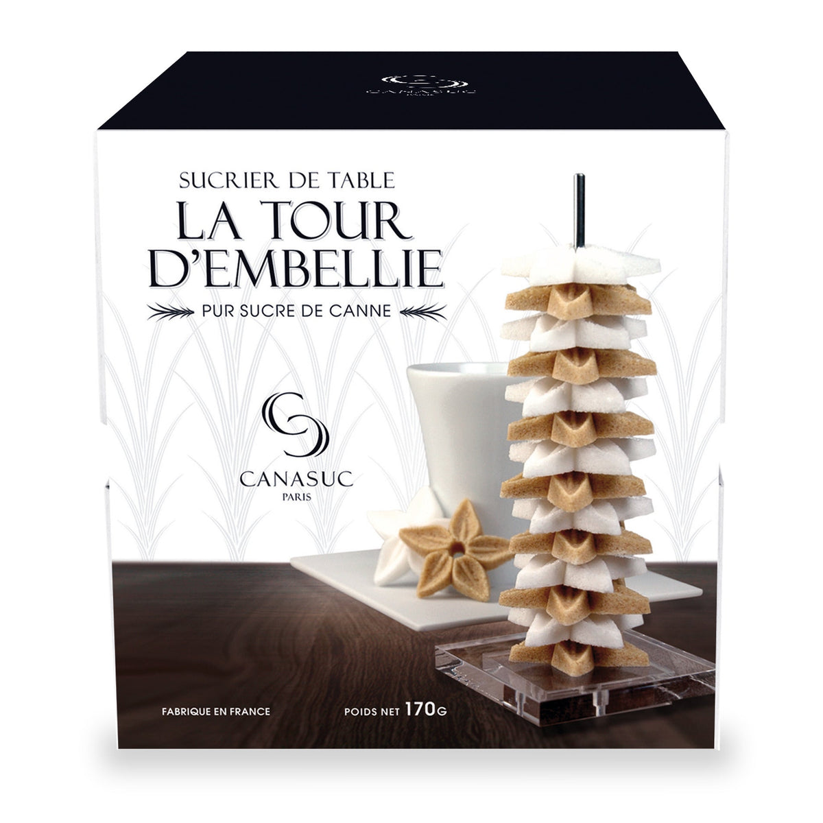 Sucre La Tour d’Embellie de Canasuc, 170 g
