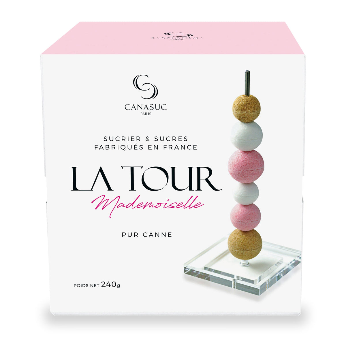 Sucre La Tour Mademoiselle de Canasuc, 240 g