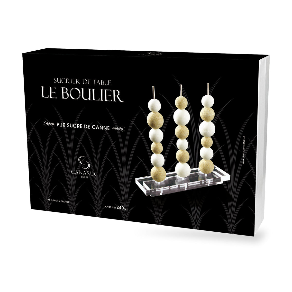Sucre Le Boulier de Canasuc, 240 g