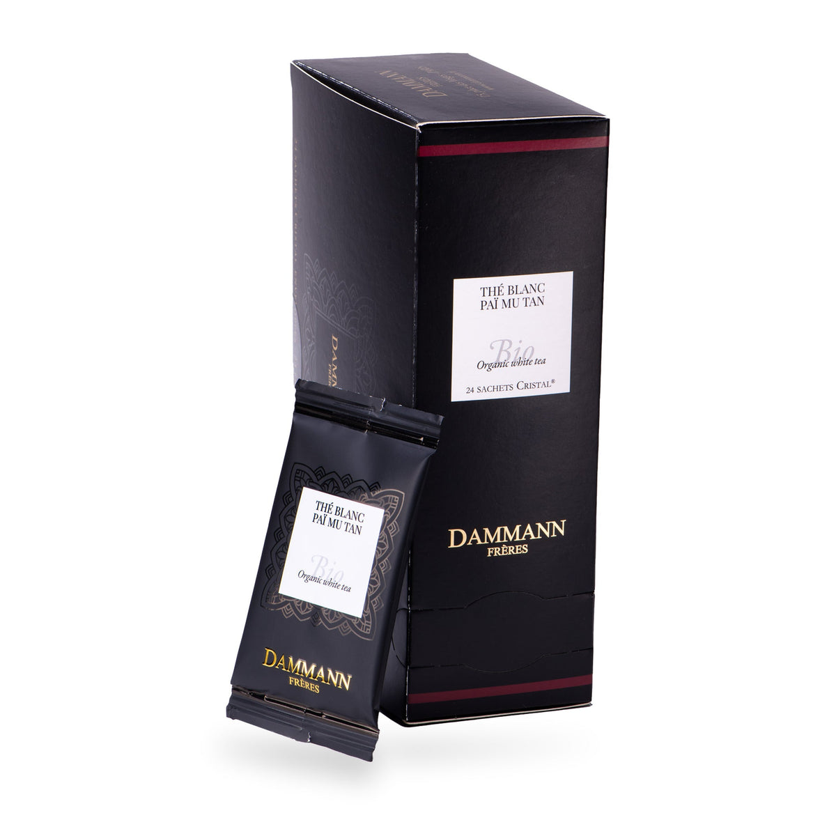 Organic Paï Mu Tan Tea Bags by Dammann Frères