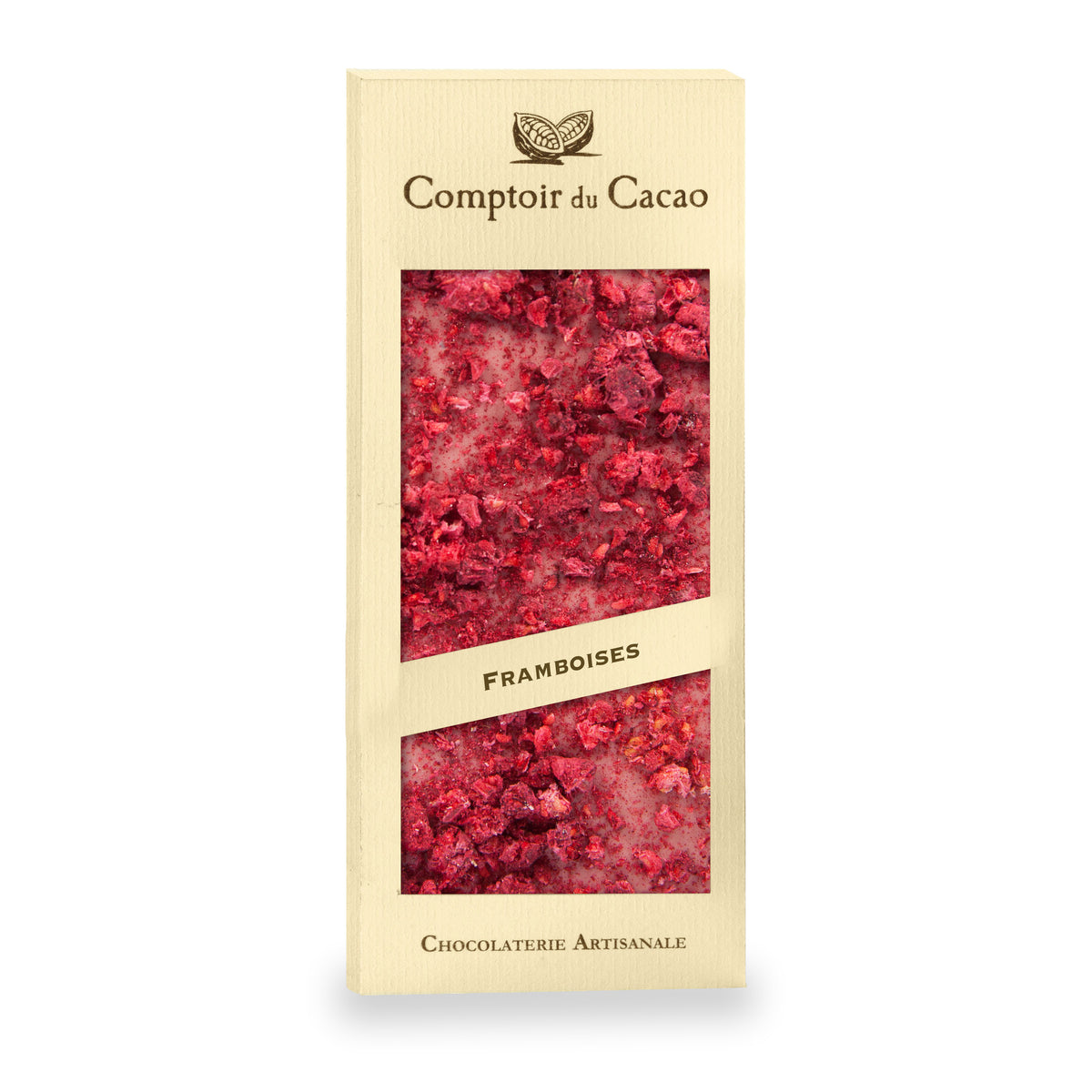 Raspberry Ruby Chocolate Bar by Comptoir du Cacao