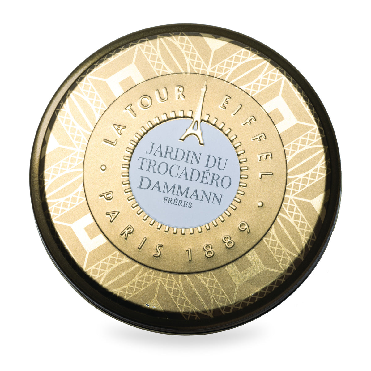 Boîte Candy Jardin du Trocadéro de Dammann Frères, 6 sachets