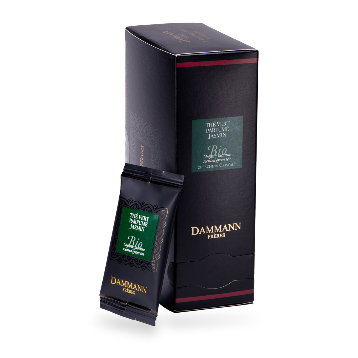 Jasmin bio en sachets de Dammann Frères, 48 g