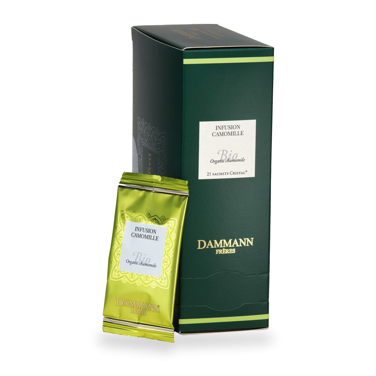 Organic Chamomile Tea Bags by Dammann Frères, 21 g