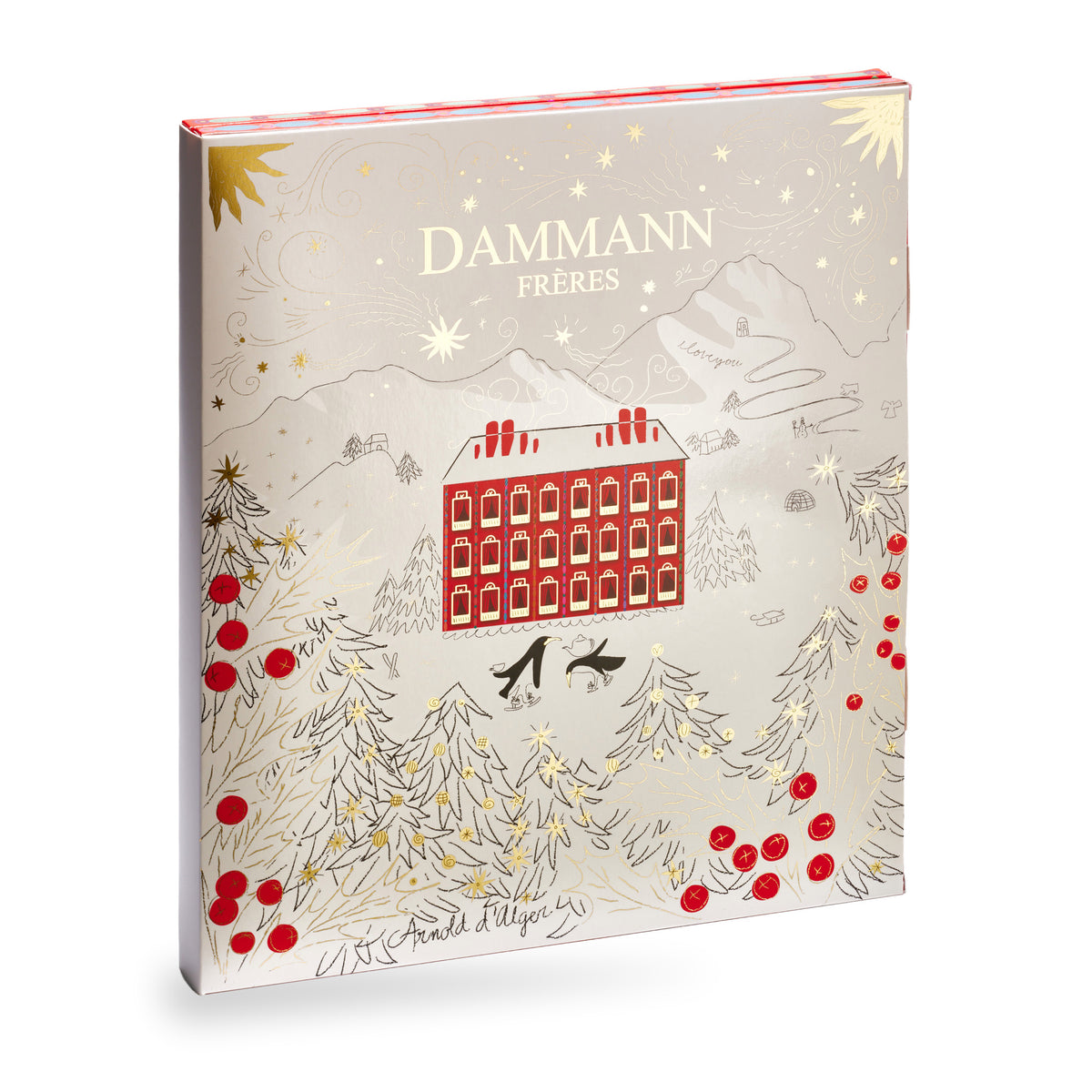 Advent Calendar 2026 by Dammann Frères, closed front view