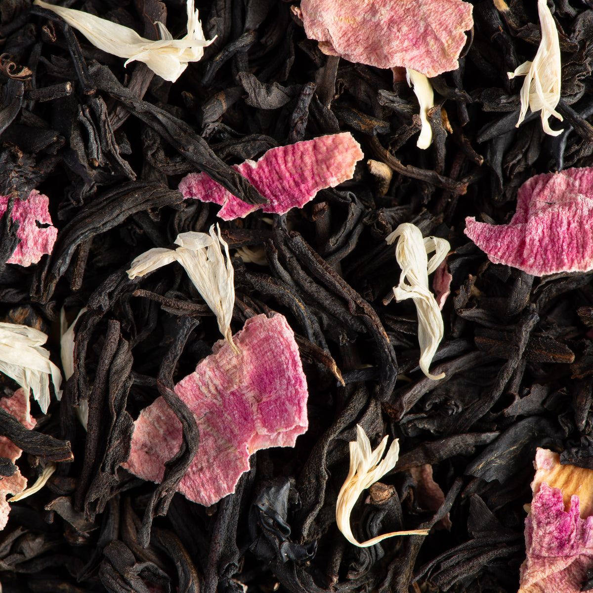 Close-up of Tour Eiffel loose-leaf tea by Dammann Frères