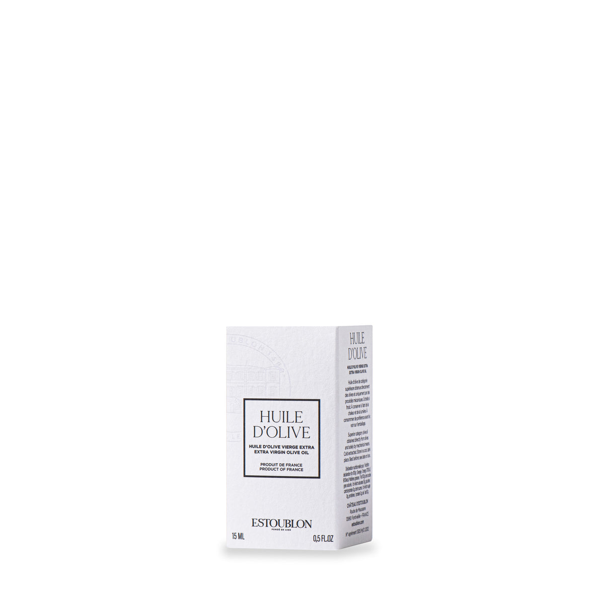 Mini-coffret huile d’olive et vinaigre balsamique d’Estoublon, deuxième vue