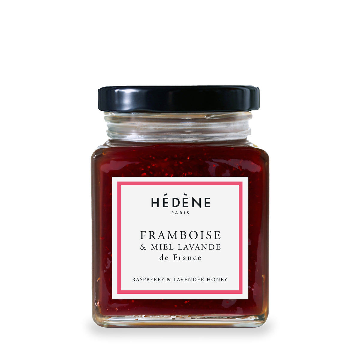 Raspberry Jam Lavender Honey by Hédène, 220 g glass jar